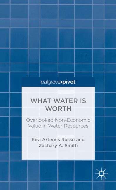 Book cover of What Water Is Worth: Overlooked Non-Economic Value in Water Resources