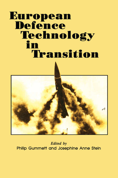 Book cover of European Defence Technology in Transition