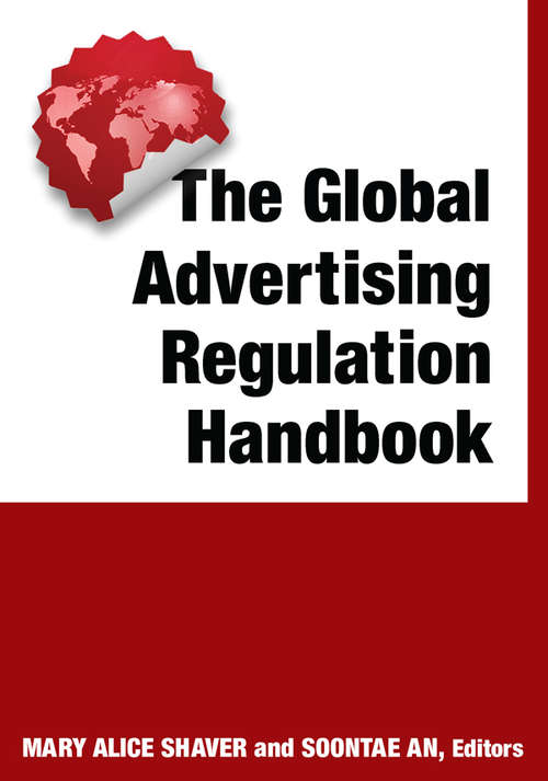 Book cover of The Global Advertising Regulation Handbook