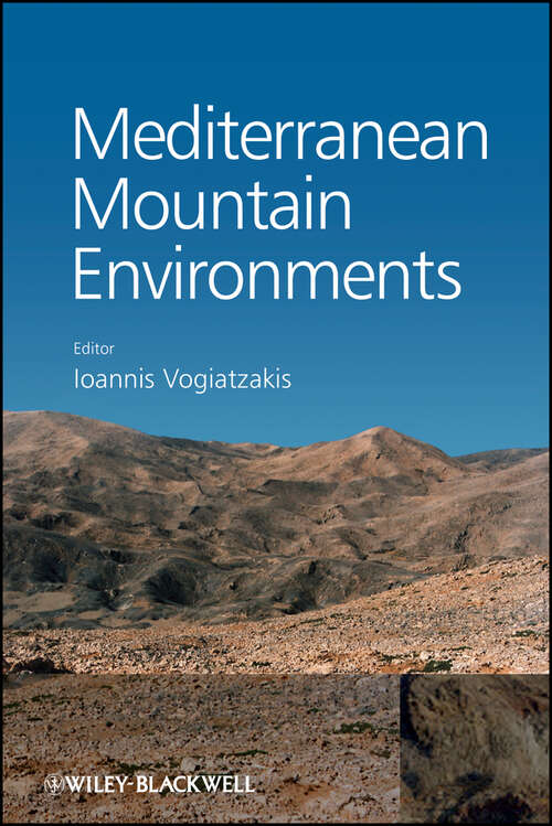 Book cover of Mediterranean Mountain Environments