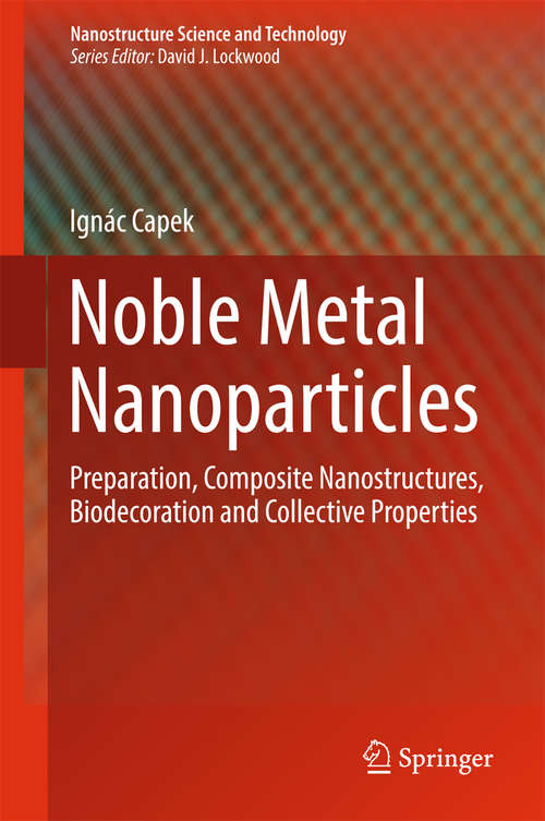Book cover of Noble Metal Nanoparticles