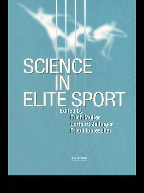 Book cover of Science in Elite Sport