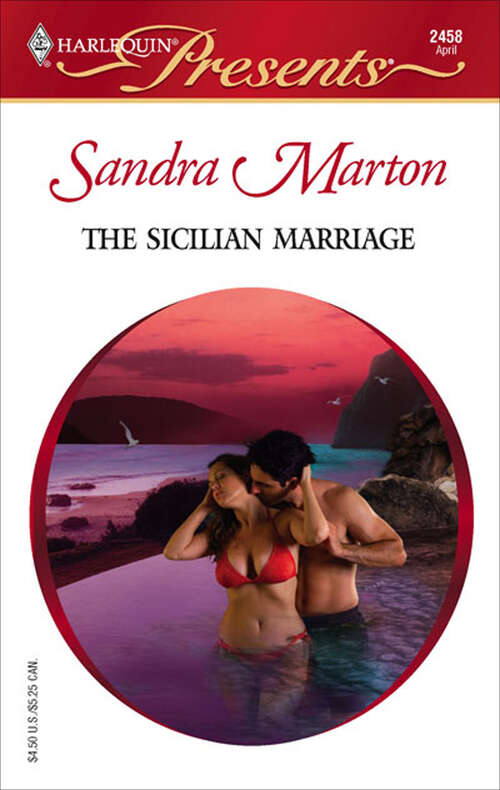 Book cover of The Sicilian Marriage