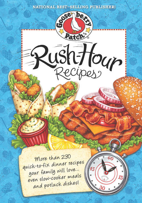 Book cover of Rush Hour Recipes Cookbook