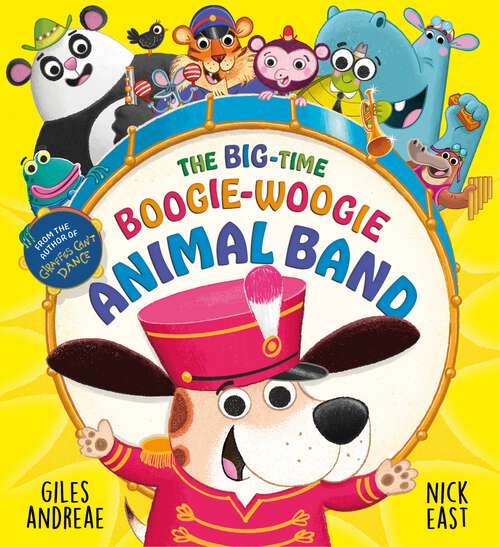 Book cover of The Big-Time Boogie-Woogie Animal Band