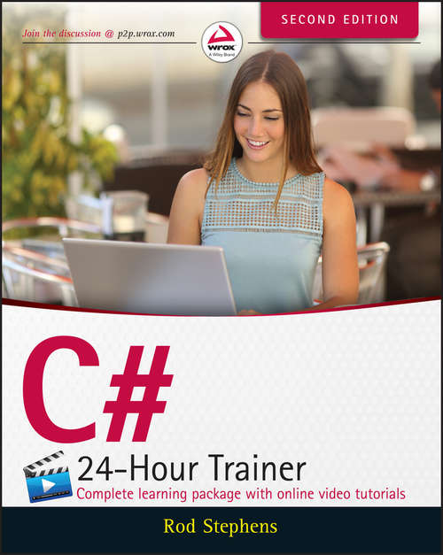 Book cover of C# 24-Hour Trainer