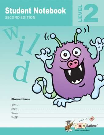 Book cover of Fundations® Student Notebook Level 2