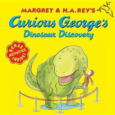 Book cover of Curious George's Dinosaur Discovery