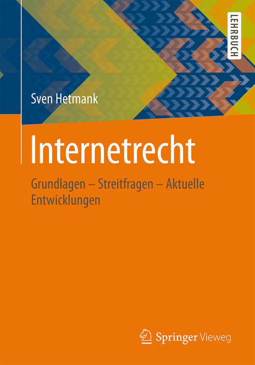 Book cover of Internetrecht