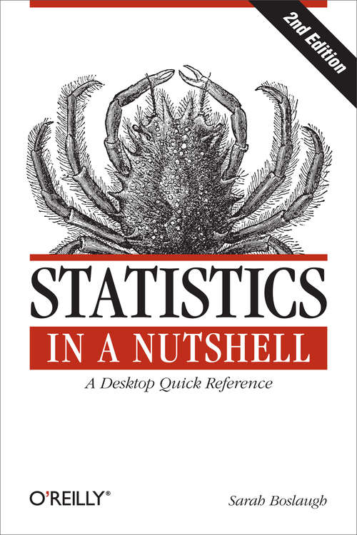 Book cover of Statistics in a Nutshell