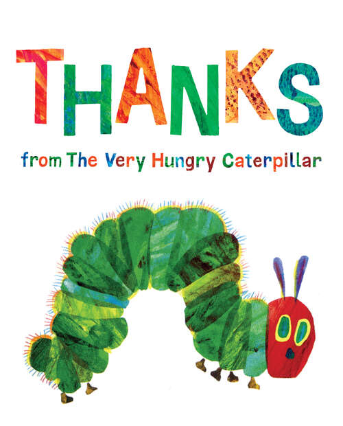 Book cover of Thanks from The Very Hungry Caterpillar