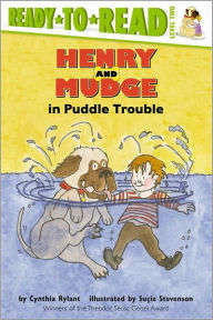 Book cover of Henry and Mudge in Puddle Trouble