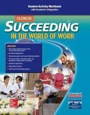 Book cover of Succeeding in the World of Work: Student Activity Workbook