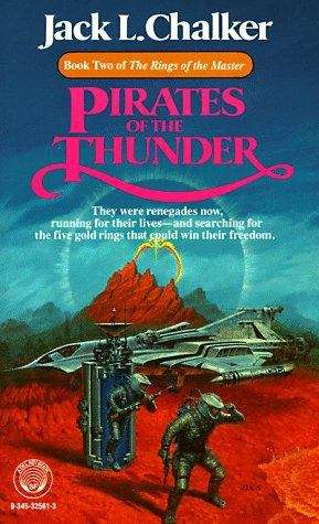 Book cover of Pirates of the Thunder (Book 2 of The Rings of the Master)