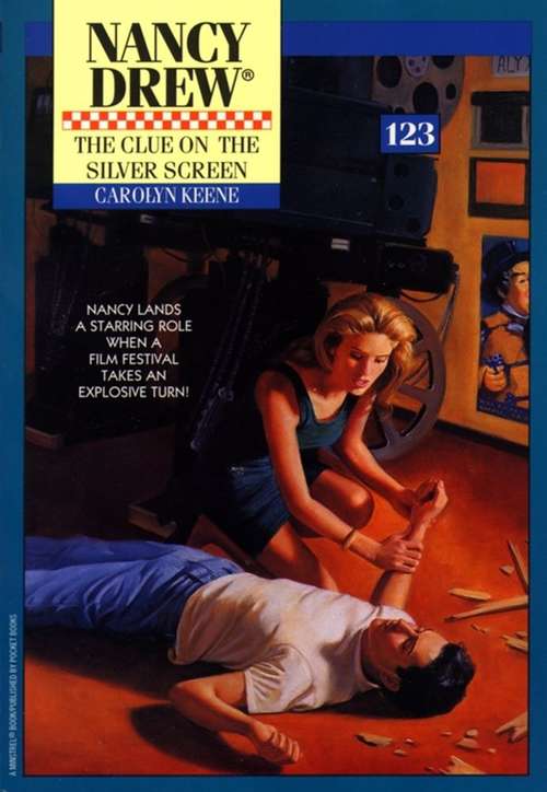 Book cover of The Clue on the Silver Screen