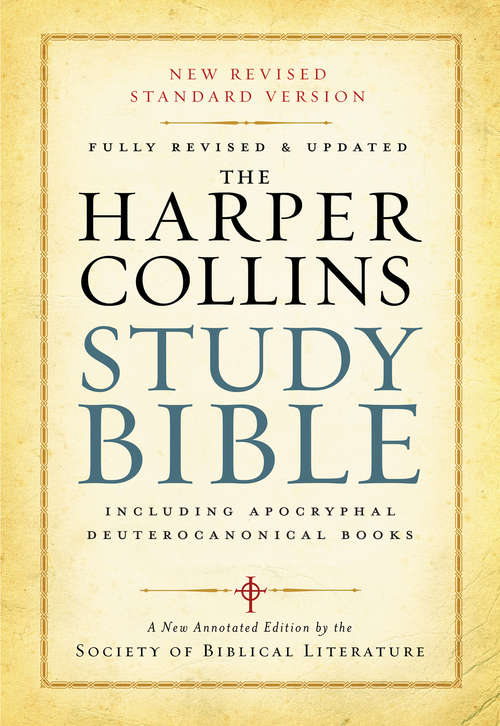 HarperCollins Study Bible: Fully Revised & Updated (G - Reference, Information and Interdisciplinary Subjects)