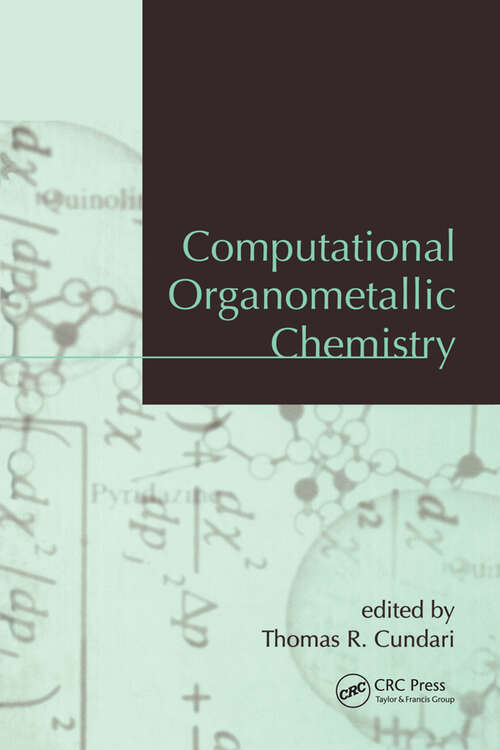 Book cover of Computational Organometallic Chemistry (1)