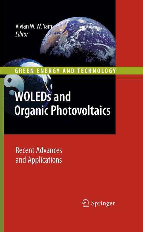 Book cover of WOLEDs and Organic Photovoltaics