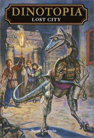 Book cover of Lost City (Dinotopia Series)