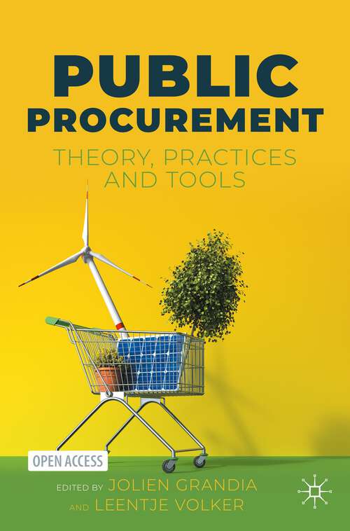 Book cover of Public Procurement: Theory, Practices and Tools (1st ed. 2023)