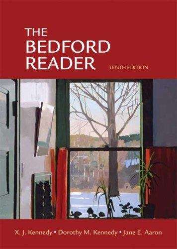 Book cover of The Bedford Reader (10th Ed)