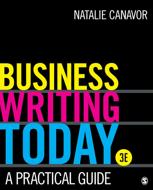 Book cover of Business Writing Today: A Practical Guide (Third Edition)