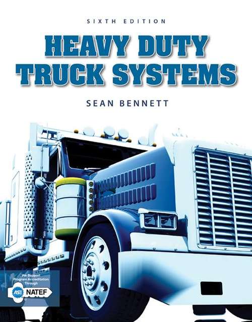 Book cover of Heavy Duty Truck Systems