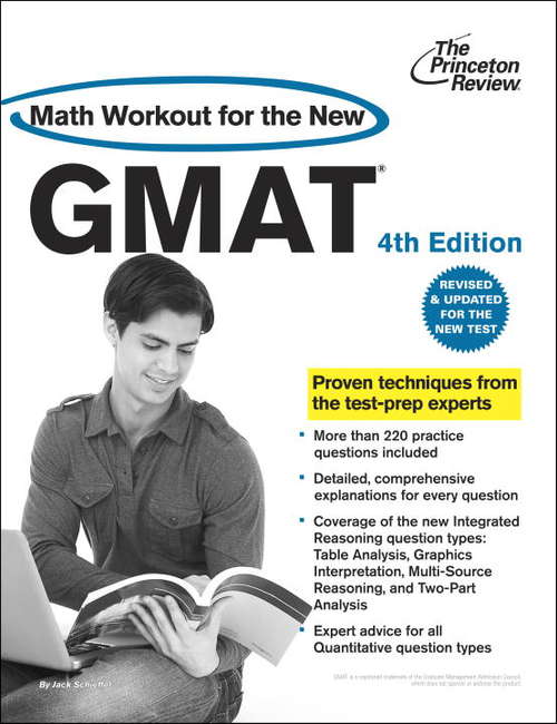 Book cover of Math Workout for the New GMAT, 4th Edition
