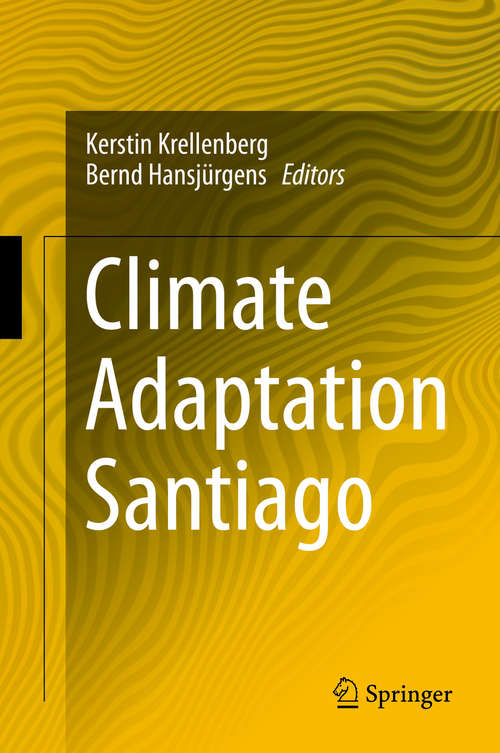 Book cover of Climate Adaptation Santiago