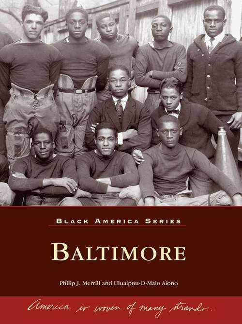 Book cover of Baltimore (Black America Series)