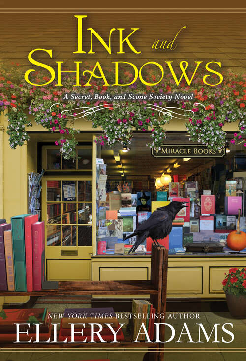 Book cover of Ink and Shadows: A Witty & Page-Turning Southern Cozy Mystery (A Secret, Book, and Scone Society Novel #4)