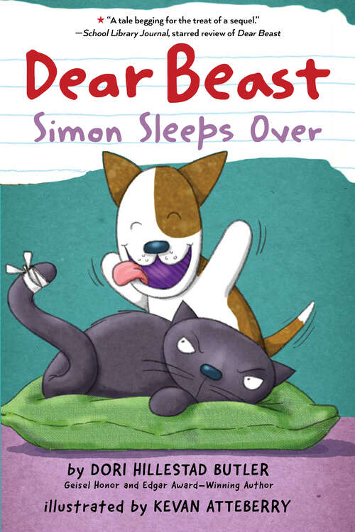 Book cover of Dear Beast: Simon Sleeps Over (Dear Beast #4)