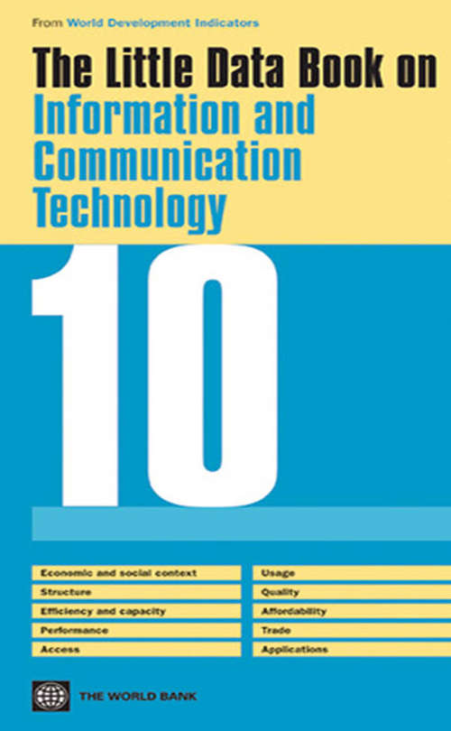 Book cover of The Little Data Book on Information and Communication Technology 2010
