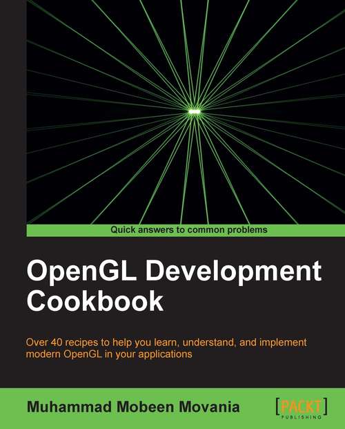 Book cover of OpenGL Development Cookbook
