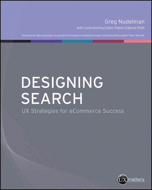 Book cover of Designing Search