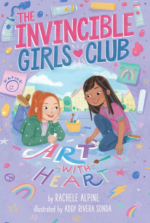 Book cover of Art with Heart (The Invincible Girls Club #2)