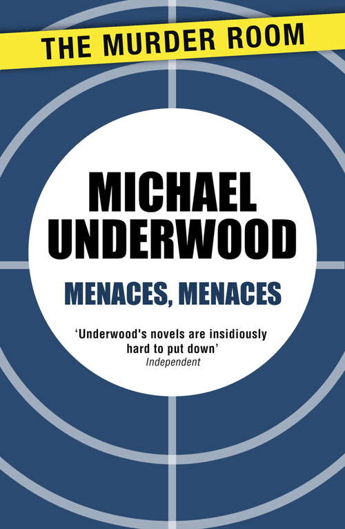 Book cover of Menaces, Menaces (Murder Room #347)