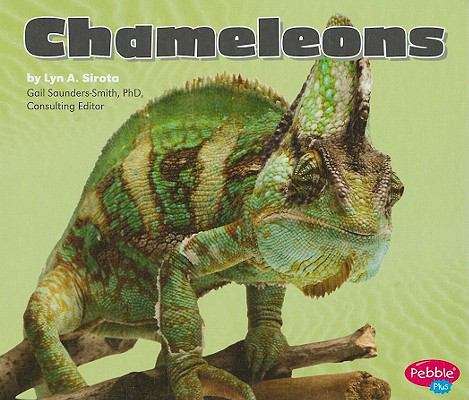 Book cover of Chameleons (Pebble Plus Reptiles)