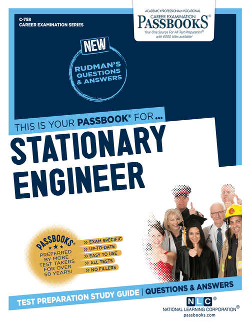 Book cover of Stationary Engineer: Passbooks Study Guide (Career Examination Series: C-1603)