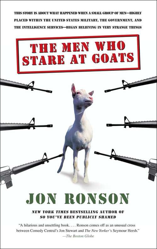 Book cover of The Men Who Stare at Goats
