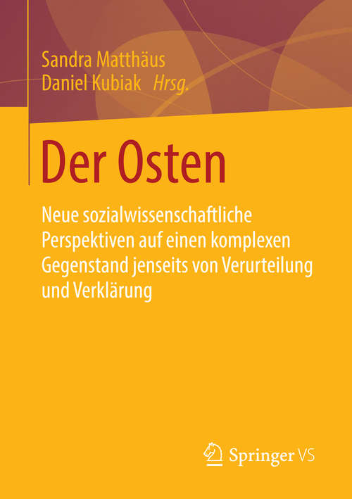 Book cover of Der Osten