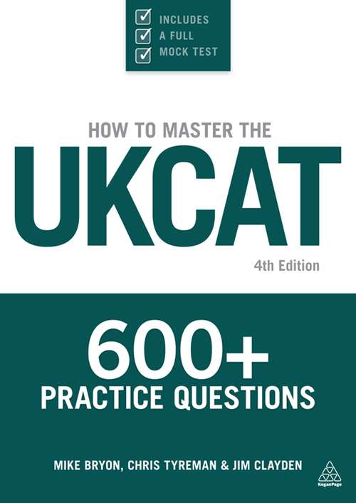 Book cover of How to Master the UKCAT