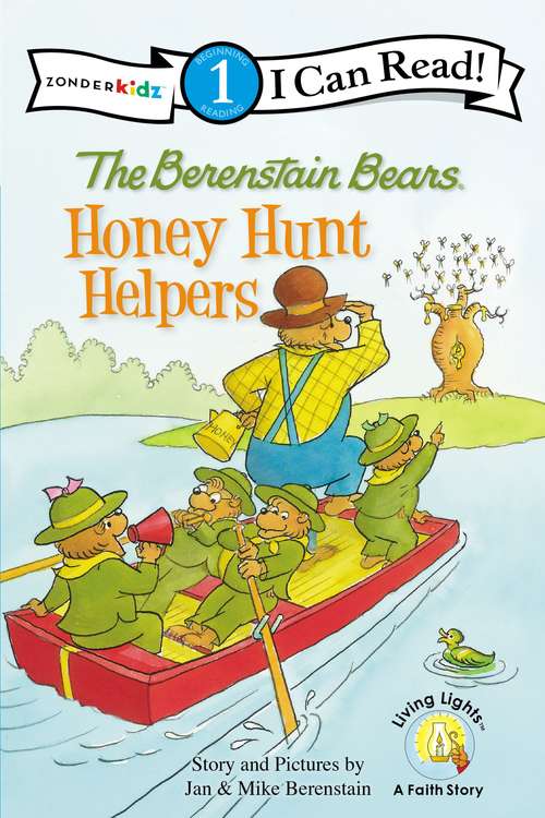 Book cover of The Berenstain Bears: Honey Hunt Helpers