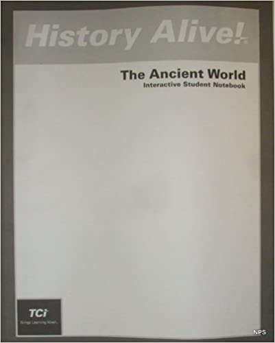 Book cover of History Alive! The Ancient World: Interactive Student Notebook