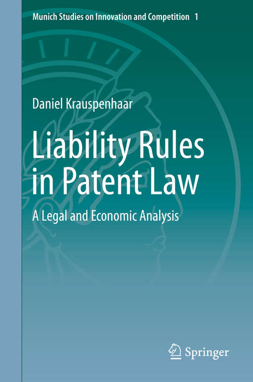 Book cover of Liability Rules in Patent Law