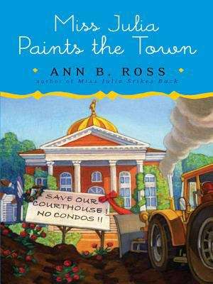 Book cover of Miss Julia Paints the Town