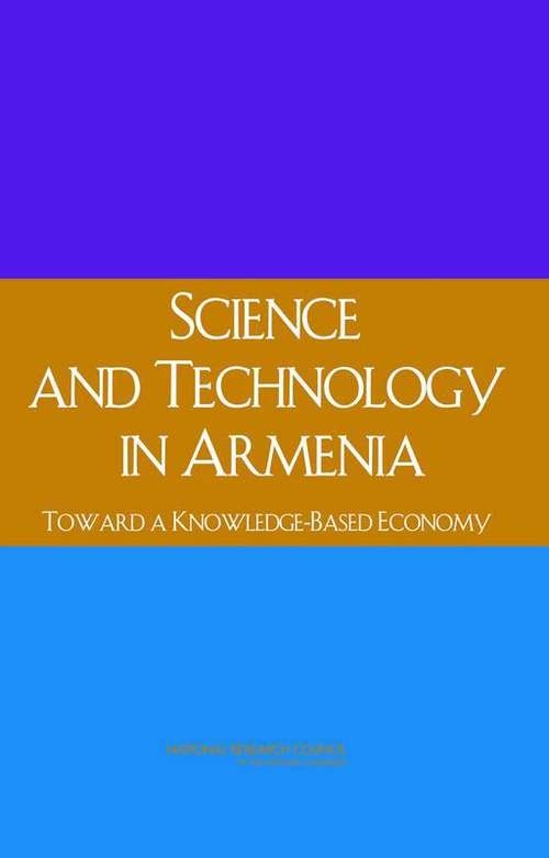 Book cover of Science And Technology In Armenia: Toward A Knowledge-based Economy