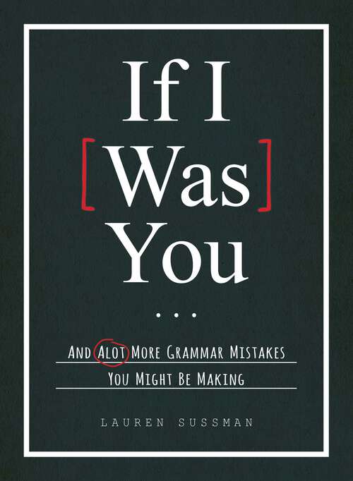 Book cover of If I Was You...