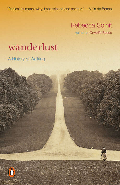 Book cover of Wanderlust: A History of Walking