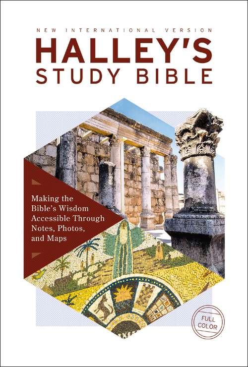 Book cover of NIV, Halley's Study Bible, eBook: Making the Bible's Wisdom Accessible Through Notes, Photos, and Maps